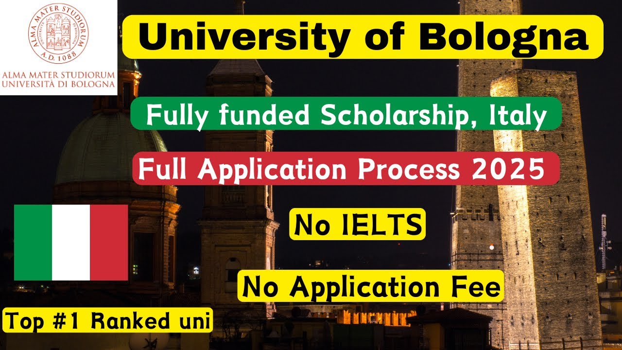 University of Bologna in 2025 | No IELTS No Application Fee | BS, MS, PhD