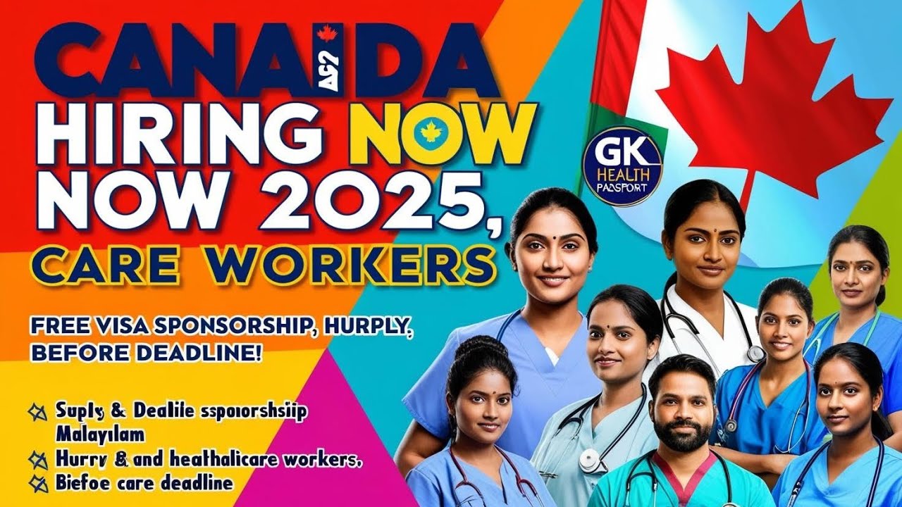 Caregiver Jobs in Canada 2025 with FreeVisa Sponsorship | Secure Your Future Today