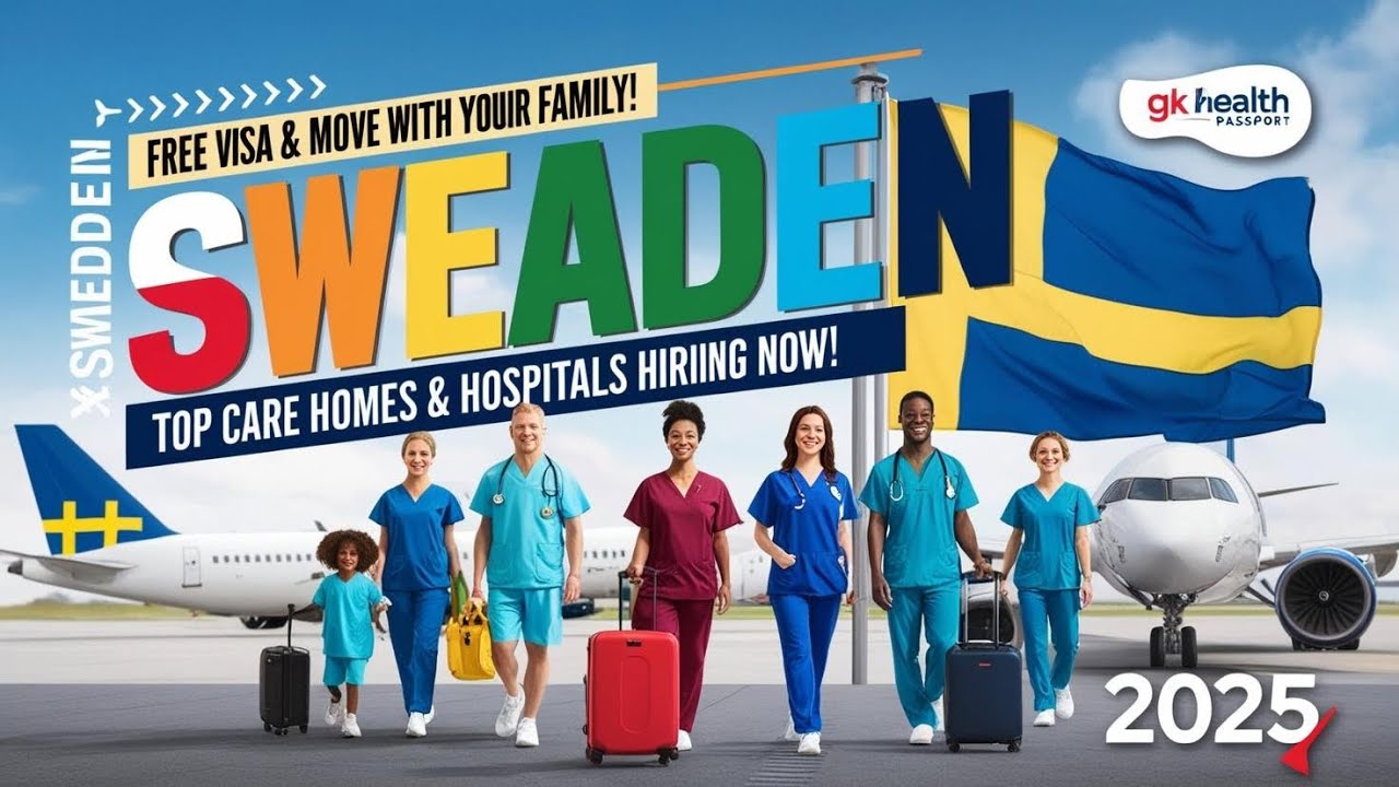 MASSIVE CAREGIVER JOB IN SWEDEN WITH VISA SPONSORSHIP