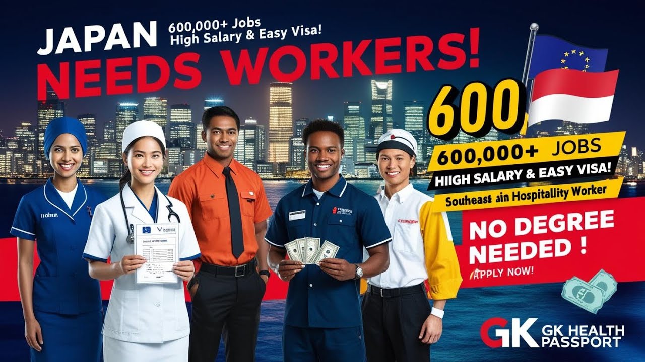 Japan’s Hiring Boom 600000+ Jobs for Foreigners